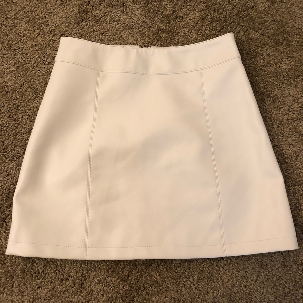 Forever 21 faux leather mini skirt